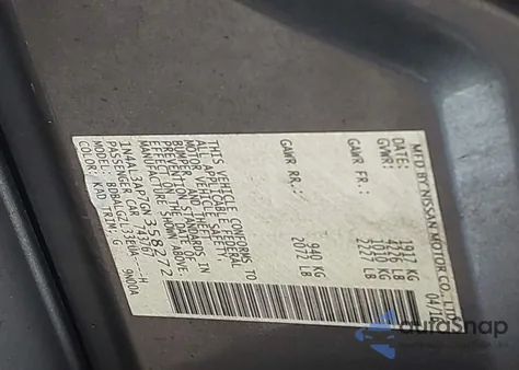 2016 Nissan Altima 2.5 S from USA, damaged, VIN 1N4AL3AP7GN358272